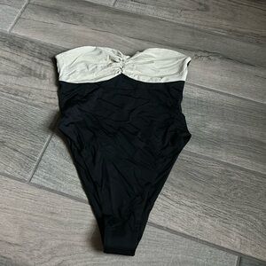 Slate swim one piece swimsuit